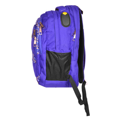Dhariwal Multi Color Dual Compartment Unisex Printed School BackPack 39L BP-203 School Bags Dhariwal 