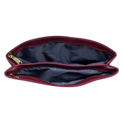 Dhariwal Multi Compartment Twin Handle Ladies Handbag LAD-9901 Ladies Bags Mohanlal Jain (Dhariwal Bags) 