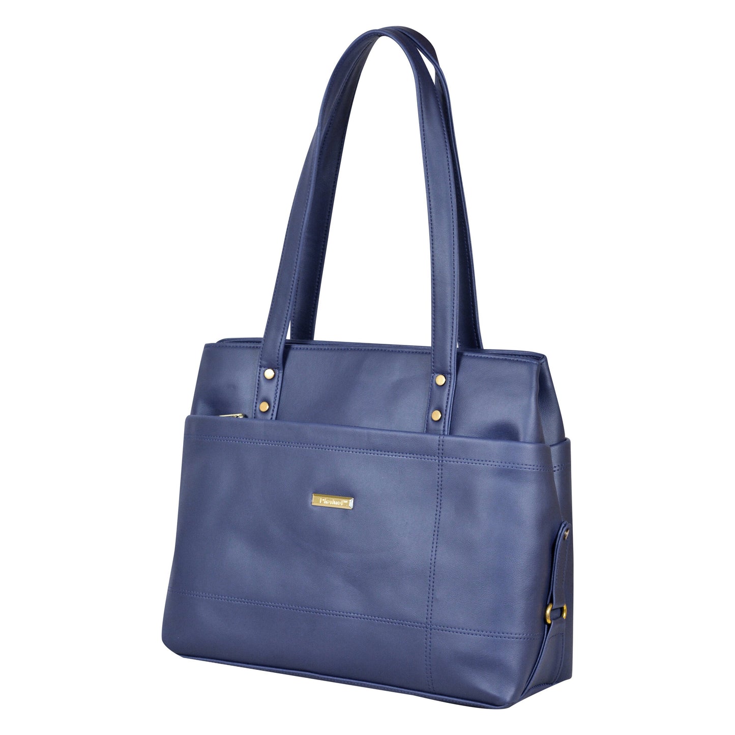 Dhariwal Multi Compartment Twin Handle Ladies Handbag LAD-9901 Ladies Bags Mohanlal Jain (Dhariwal Bags) 