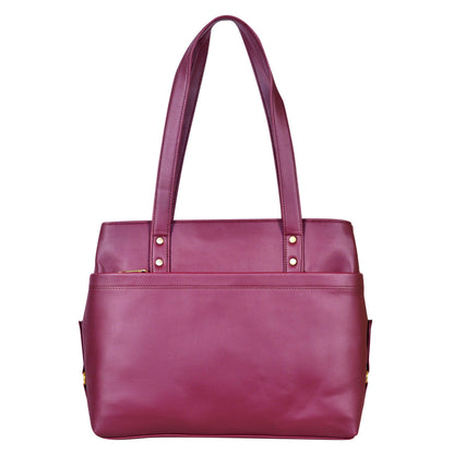 Dhariwal Multi Compartment Twin Handle Ladies Handbag LAD-9901 Ladies Bags Mohanlal Jain (Dhariwal Bags) 