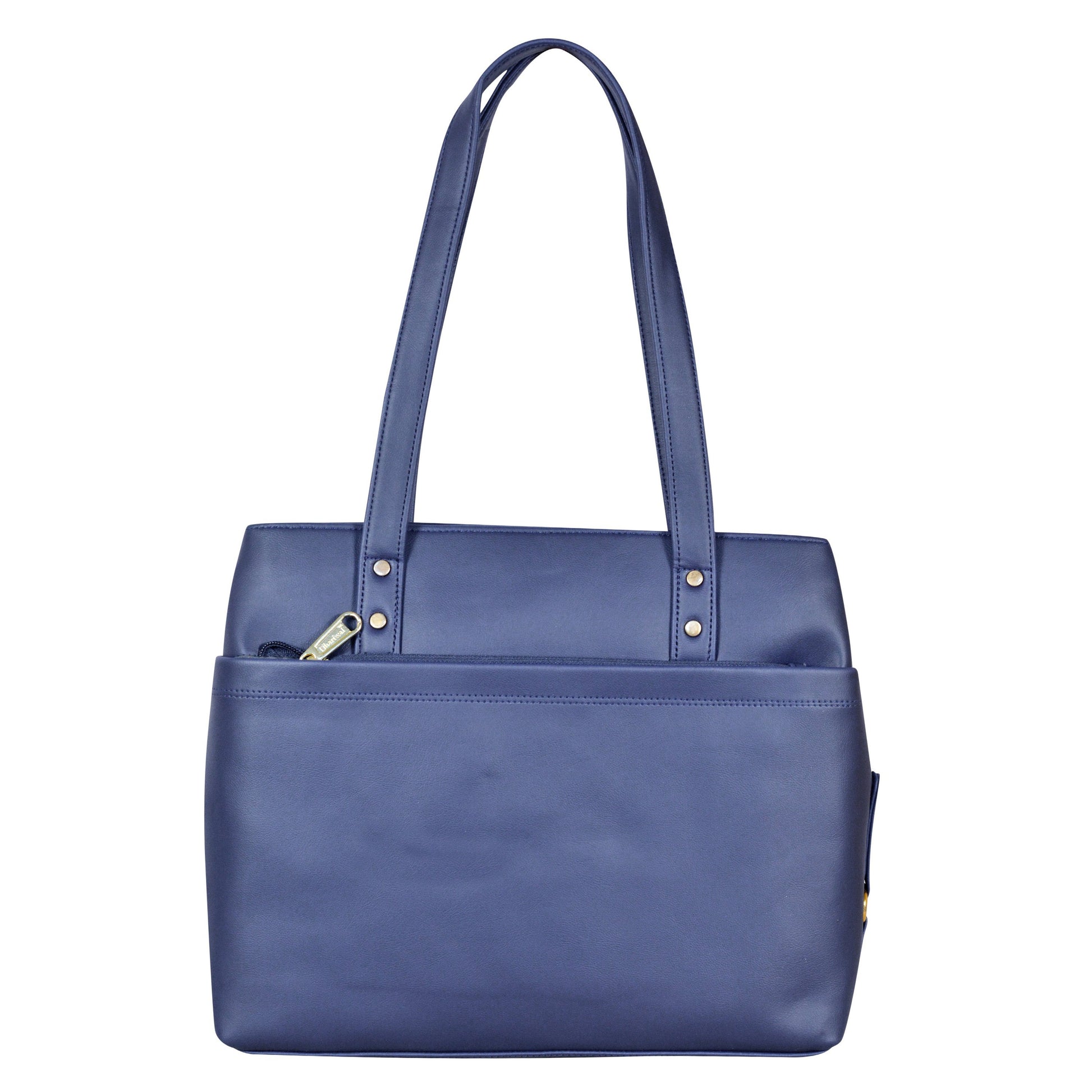 Dhariwal Multi Compartment Twin Handle Ladies Handbag LAD-9901 Ladies Bags Mohanlal Jain (Dhariwal Bags) 