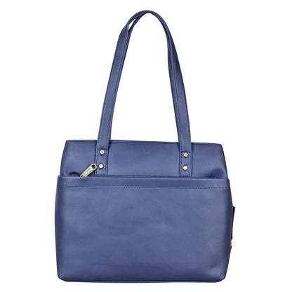 Dhariwal Multi Compartment Twin Handle Ladies Handbag LAD-9901 Ladies Bags Mohanlal Jain (Dhariwal Bags) 
