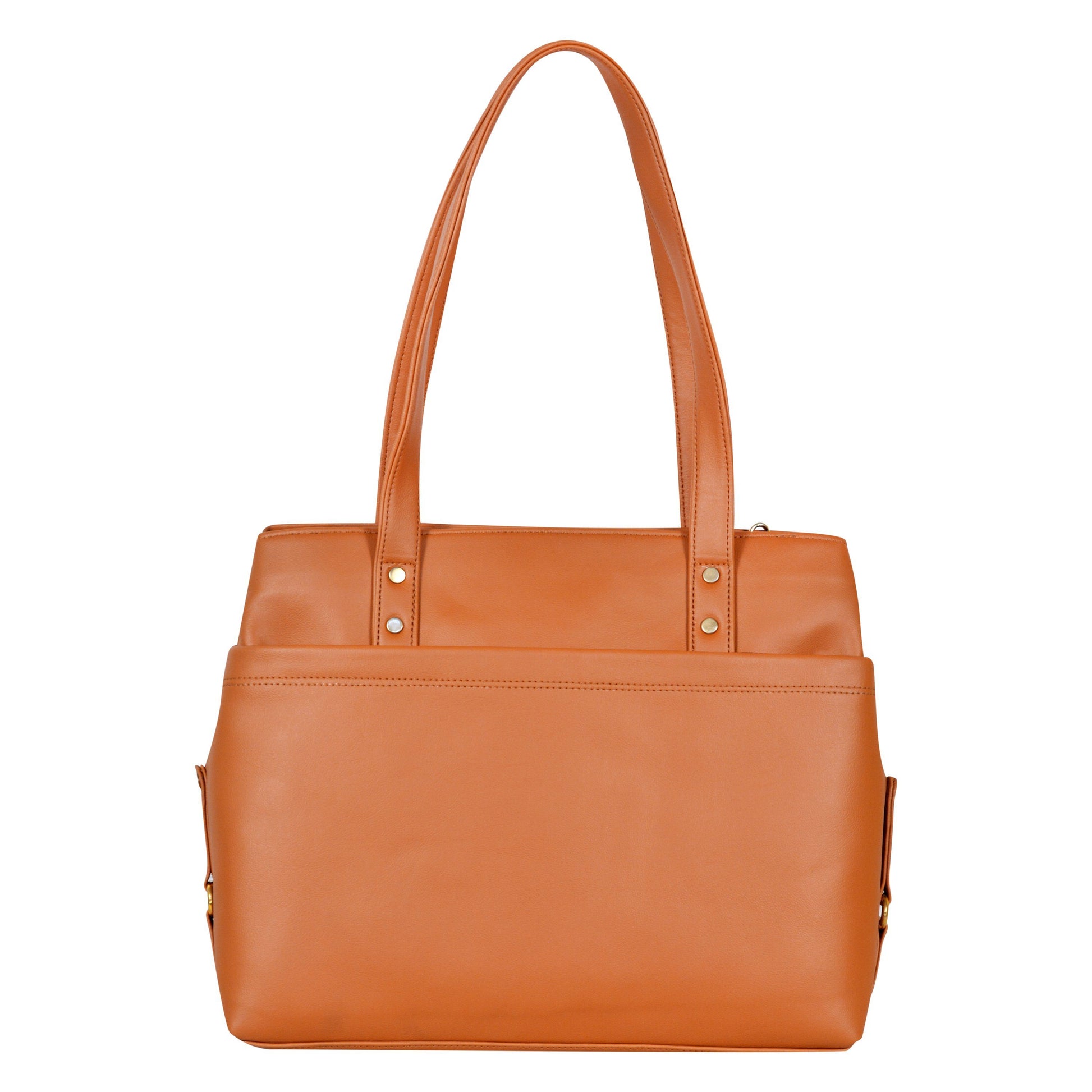 Dhariwal Multi Compartment Twin Handle Ladies Handbag LAD-9901 Ladies Bags Mohanlal Jain (Dhariwal Bags) 