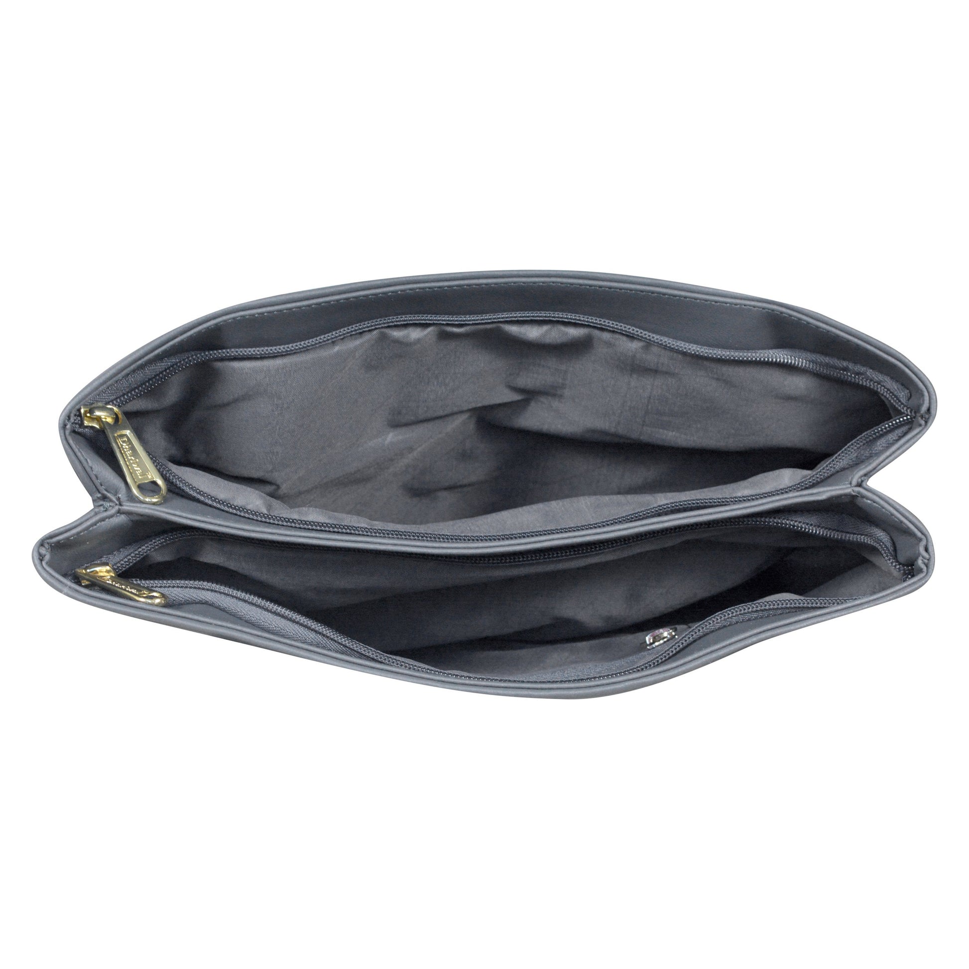 Dhariwal Multi Compartment Twin Handle Ladies Handbag LAD-9901 Ladies Bags Mohanlal Jain (Dhariwal Bags) 
