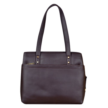 Dhariwal Multi Compartment Twin Handle Ladies Handbag LAD-9901 Ladies Bags Mohanlal Jain (Dhariwal Bags) 