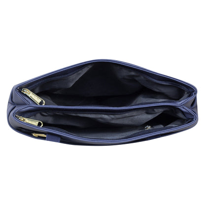 Dhariwal Multi Compartment Twin Handle Ladies Handbag LAD-9901 Ladies Bags Mohanlal Jain (Dhariwal Bags) 