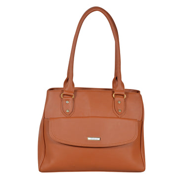 Dhariwal Multi Compartment Twin Handle Ladies Handbag LAD-9902 Apparel & Accessories Mohanlal Jain (Dhariwal Bags) 