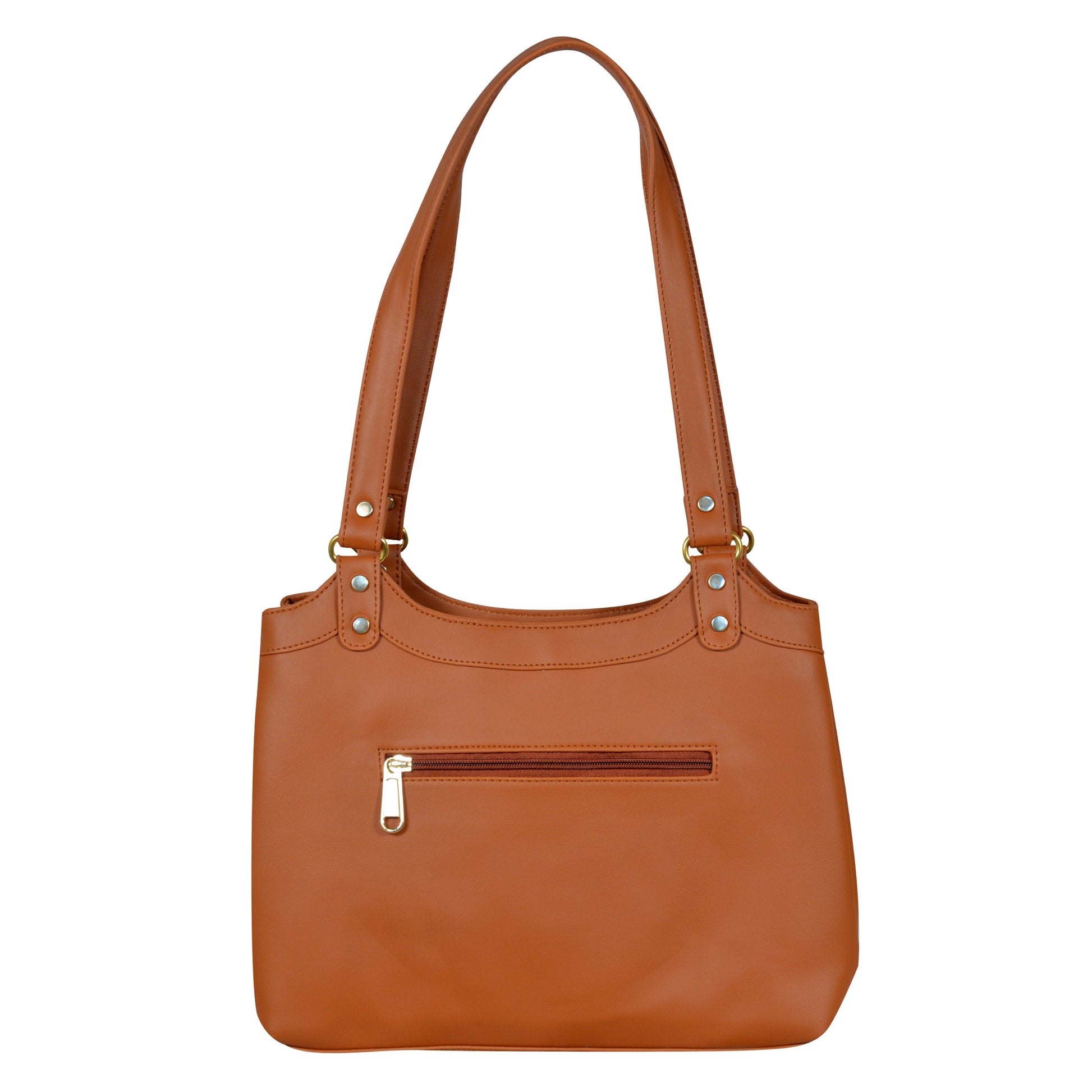 Dhariwal Multi Compartment Twin Handle Ladies Handbag LAD-9903 Apparel & Accessories Mohanlal Jain (Dhariwal Bags) 