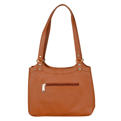 Dhariwal Multi Compartment Twin Handle Ladies Handbag LAD-9903 Apparel & Accessories Mohanlal Jain (Dhariwal Bags) 