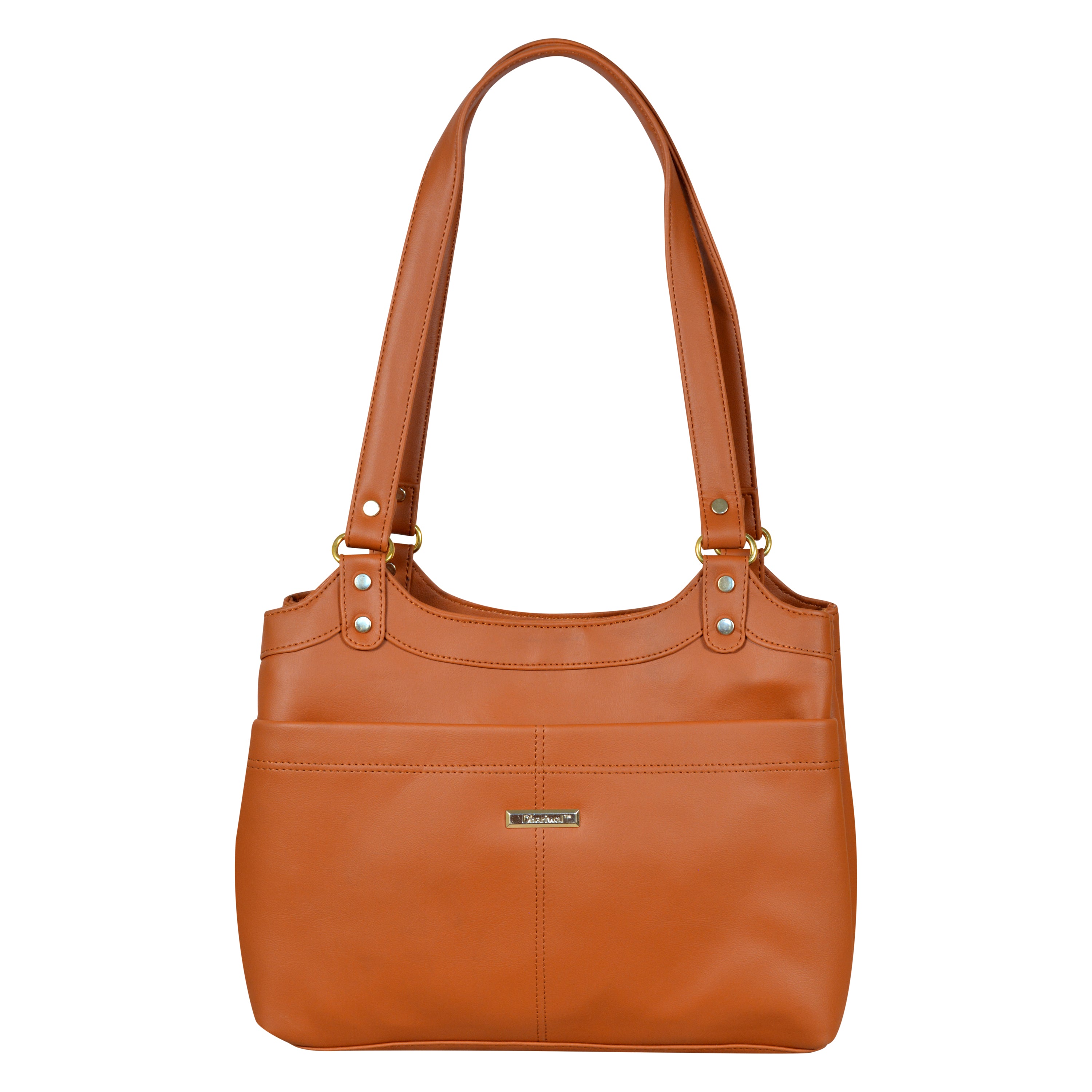 Dhariwal Multi Compartment Twin Handle Ladies Handbag LAD-9903 Apparel & Accessories Mohanlal Jain (Dhariwal Bags) 