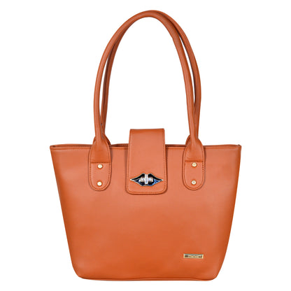Dhariwal Multi Compartment Twin Handle Ladies Handbag LAD-9904 Handbags Mohanlal Jain (Dhariwal Bags) 