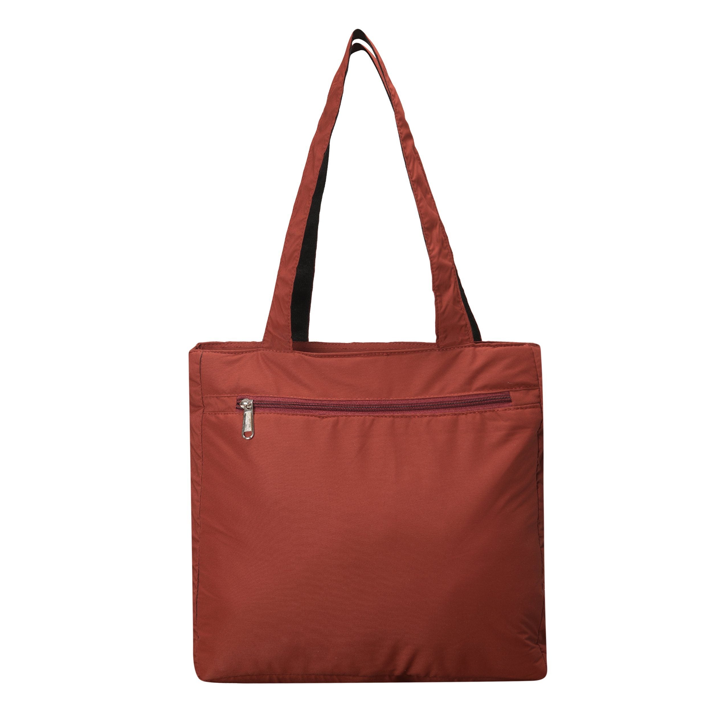 Dhariwal PU Twin Handle Water Resistant Ladies Shopping Bag, Vanity Bag for Carriage, Travel, Casual, Outdoor, Party, Kitty Shopping Bags Mohanlal Jain (Dhariwal Bags) 