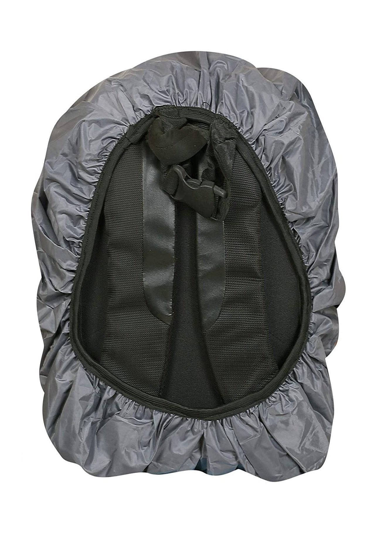 Dhariwal PU Water & Dustproof Cover for Backpack 40L-50L with Internal Push Clip Raincover Mohanlal Jain (Dhariwal Bags) 