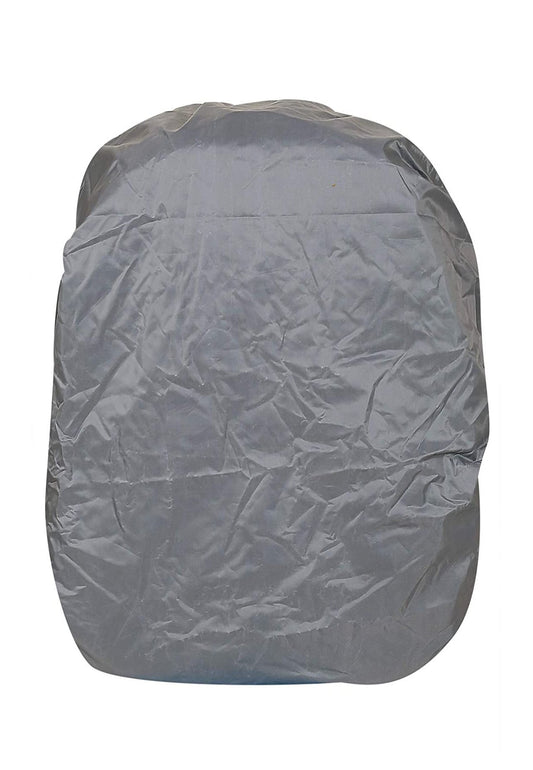 Dhariwal PU Water & Dustproof Cover for Backpack 40L-50L with Internal Push Clip Raincover Mohanlal Jain (Dhariwal Bags) Grey 