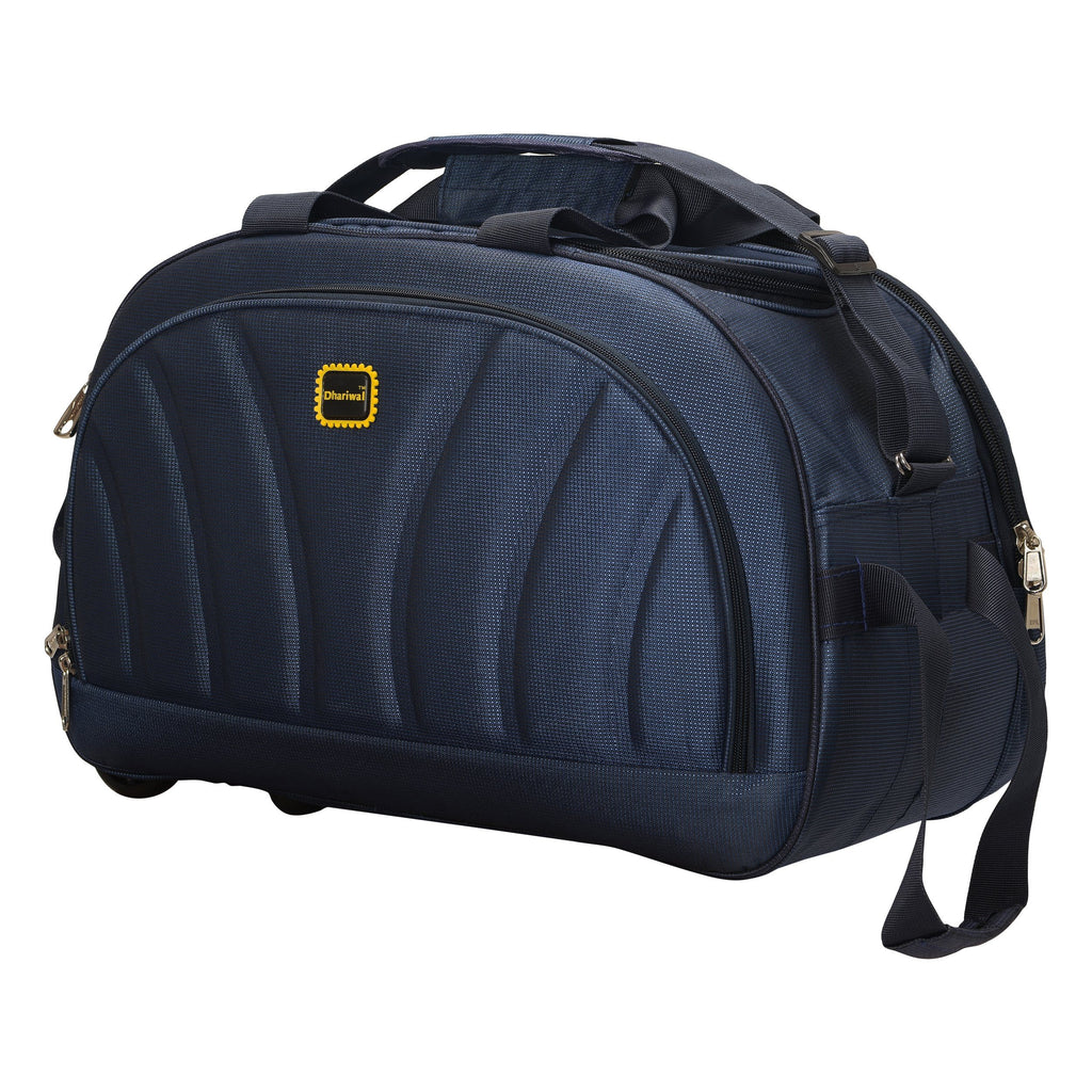 Dhariwal Rolling Duffle Bag [Size 20"] [Capacity(in L) 50L] [Model No. DB-701] - Cabin Luggage Duffel Bags Mohanlal Jain (Dhariwal Bags) 