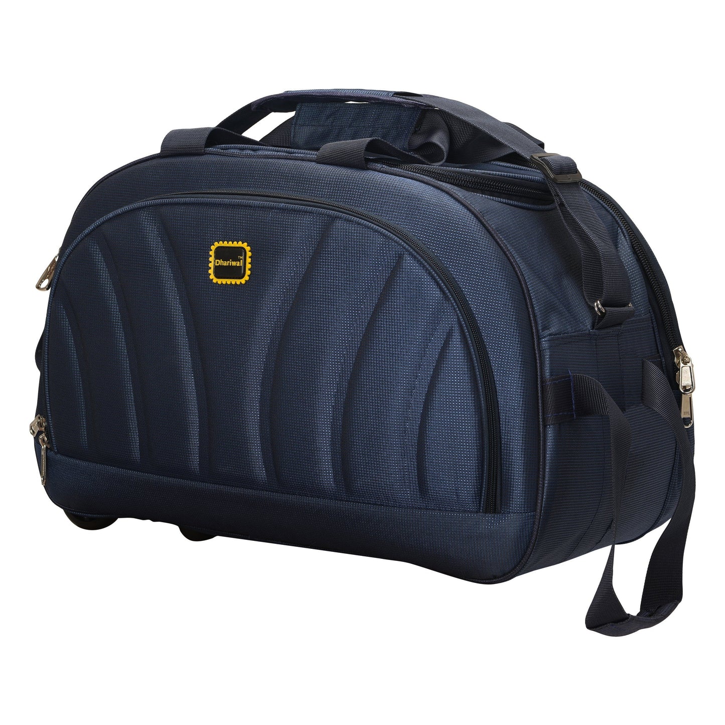Dhariwal Rolling Duffle Bag [Size 20"] [Capacity(in L) 50L] [Model No. DB-701] - Cabin Luggage Duffel Bags Mohanlal Jain (Dhariwal Bags) 