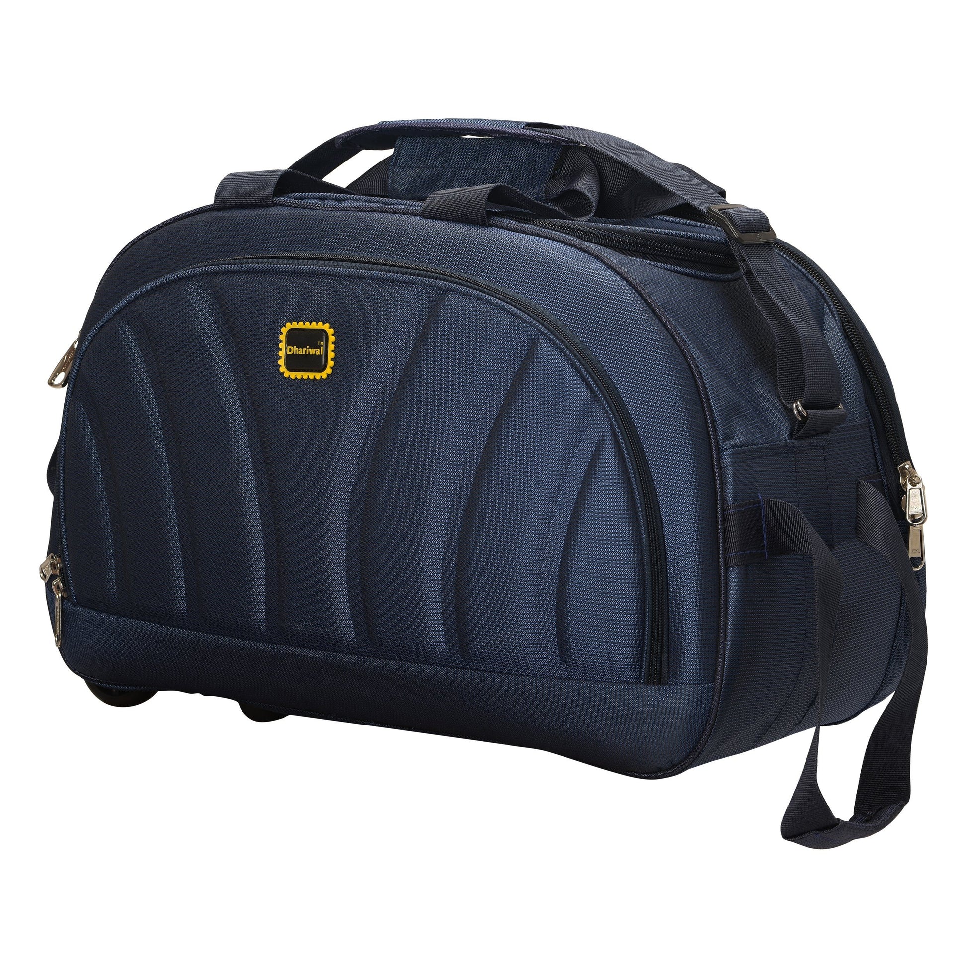 Dhariwal Rolling Duffle Bag [Size 20"] [Capacity(in L) 50L] [Model No. DB-701] - Cabin Luggage Duffel Bags Mohanlal Jain (Dhariwal Bags) 