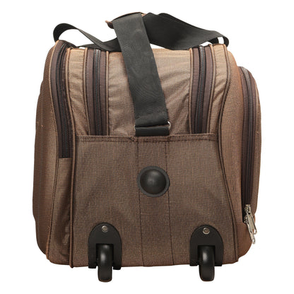 Dhariwal Rolling Duffle Bag [Size 20"] [Capacity(in L) 50L] [Model No. DB-701] - Cabin Luggage Duffel Bags Mohanlal Jain (Dhariwal Bags) 