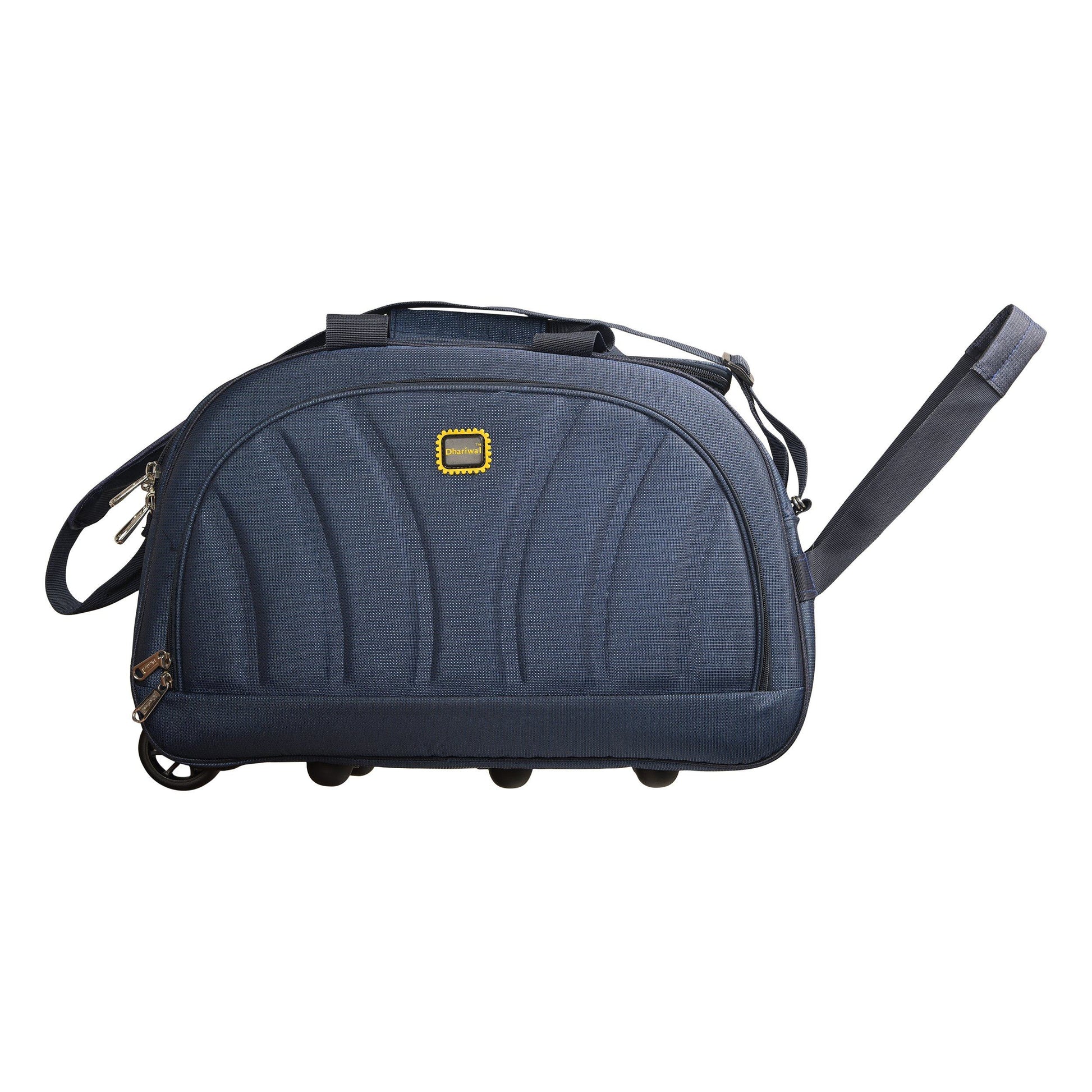 Dhariwal Rolling Duffle Bag [Size 20"] [Capacity(in L) 50L] [Model No. DB-701] - Cabin Luggage Duffel Bags Mohanlal Jain (Dhariwal Bags) 