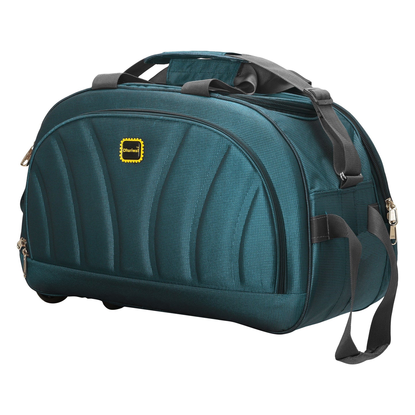 Dhariwal Rolling Duffle Bag [Size 20"] [Capacity(in L) 50L] [Model No. DB-701] - Cabin Luggage Duffel Bags Mohanlal Jain (Dhariwal Bags) 