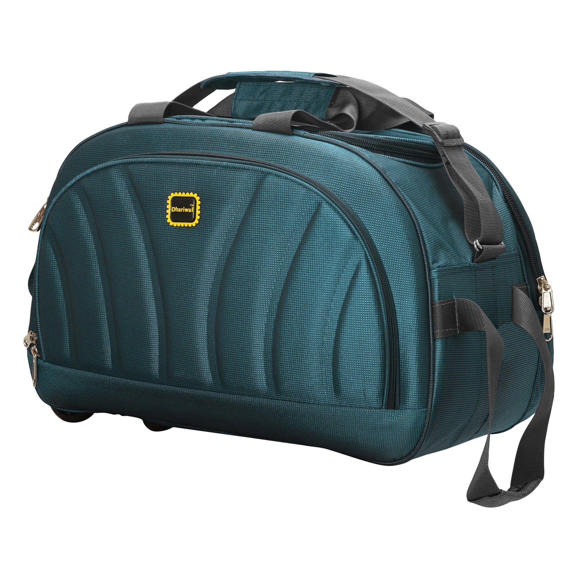 Dhariwal Rolling Duffle Bag [Size 20"] [Capacity(in L) 50L] [Model No. DB-701] - Cabin Luggage Duffel Bags Mohanlal Jain (Dhariwal Bags) 