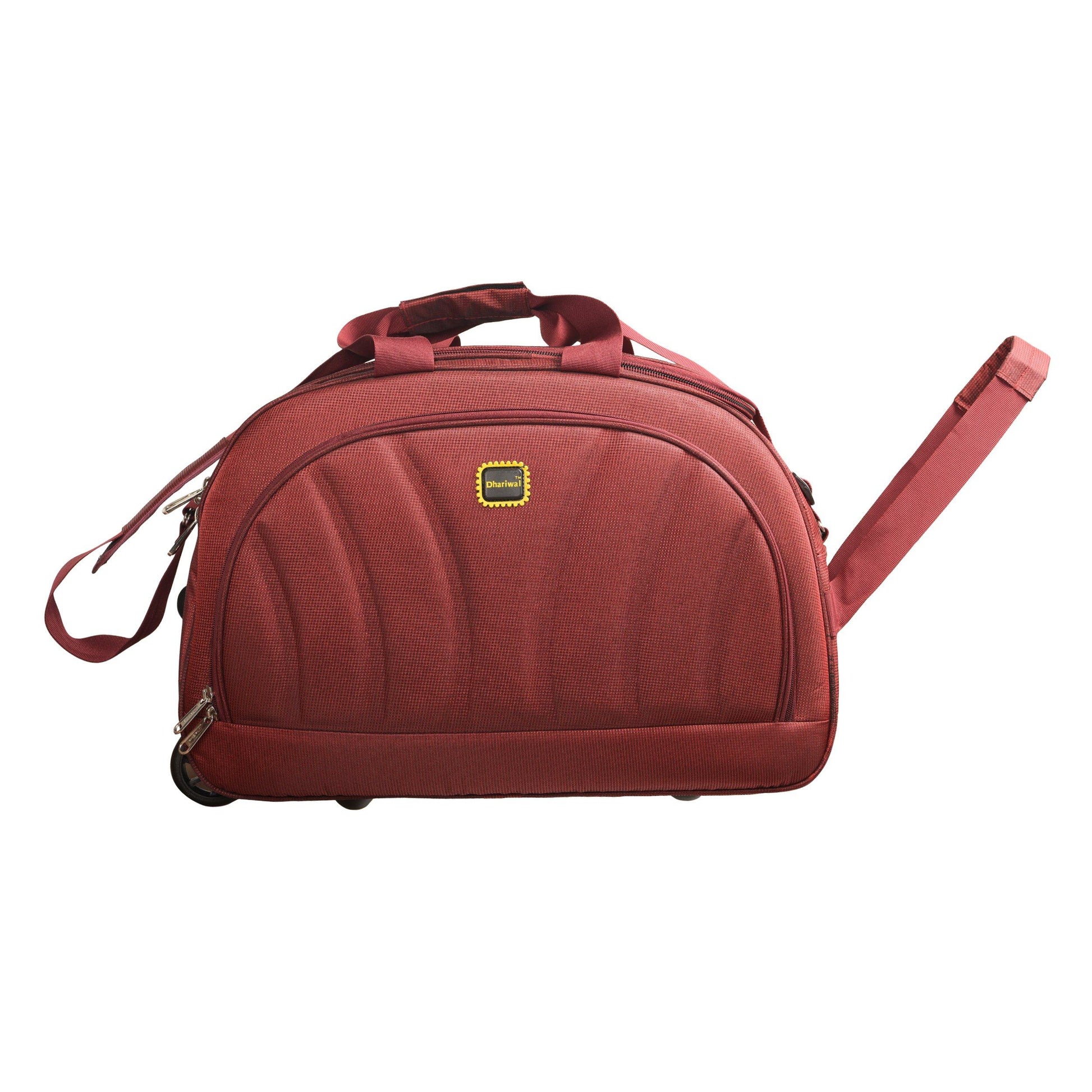 Dhariwal Rolling Duffle Bag [Size 20"] [Capacity(in L) 50L] [Model No. DB-701] - Cabin Luggage Duffel Bags Mohanlal Jain (Dhariwal Bags) 