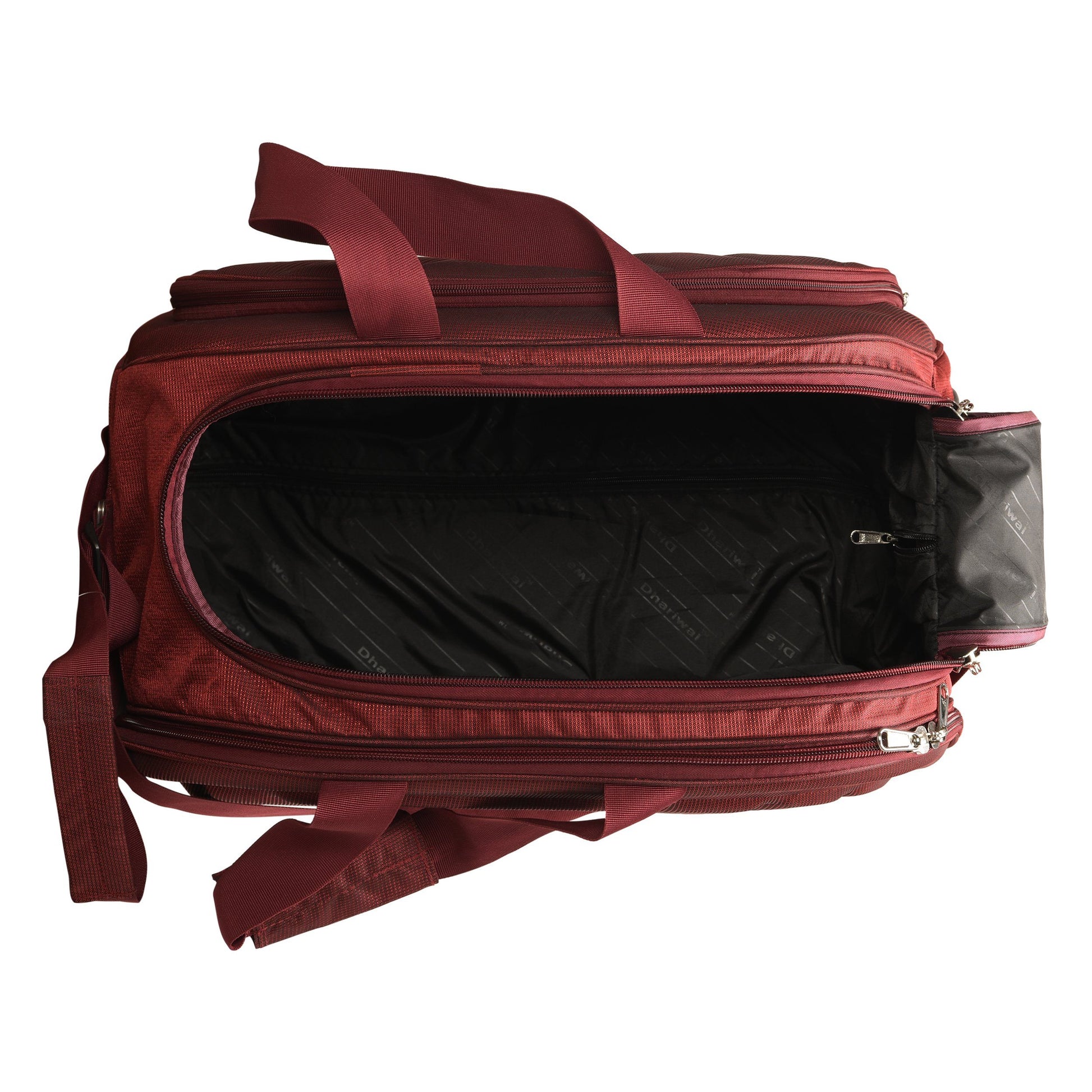 Dhariwal Rolling Duffle Bag [Size 20"] [Capacity(in L) 50L] [Model No. DB-701] - Cabin Luggage Duffel Bags Mohanlal Jain (Dhariwal Bags) 