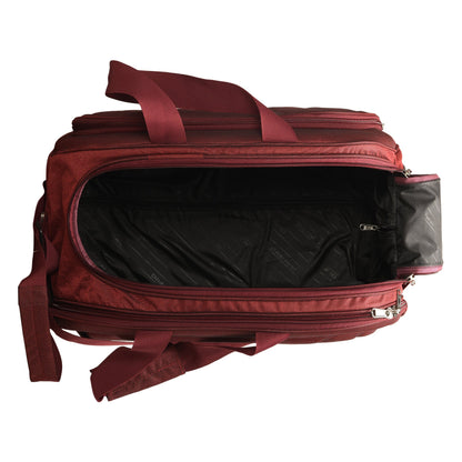 Dhariwal Rolling Duffle Bag [Size 20"] [Capacity(in L) 50L] [Model No. DB-701] - Cabin Luggage Duffel Bags Mohanlal Jain (Dhariwal Bags) 