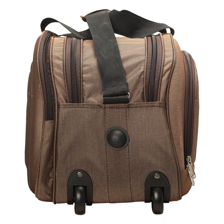 Dhariwal Rolling Duffle Bag [Size 24"] [Capacity(in L) 64L] [Model No. DB-702] Duffel Bags Mohanlal Jain (Dhariwal Bags) 
