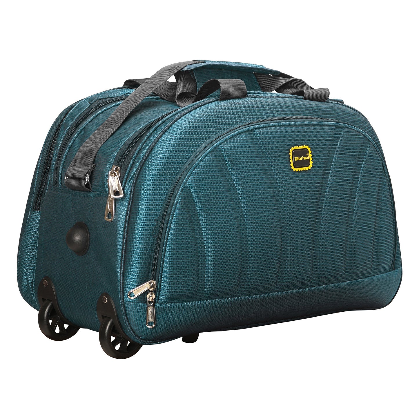 Dhariwal Rolling Duffle Bag [Size 24"] [Capacity(in L) 64L] [Model No. DB-702] Duffel Bags Mohanlal Jain (Dhariwal Bags) 