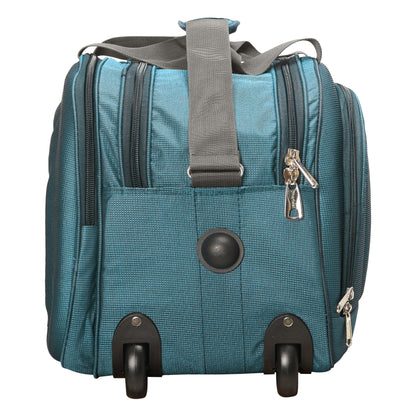 Dhariwal Rolling Duffle Bag [Size 24"] [Capacity(in L) 64L] [Model No. DB-702] Duffel Bags Mohanlal Jain (Dhariwal Bags) 