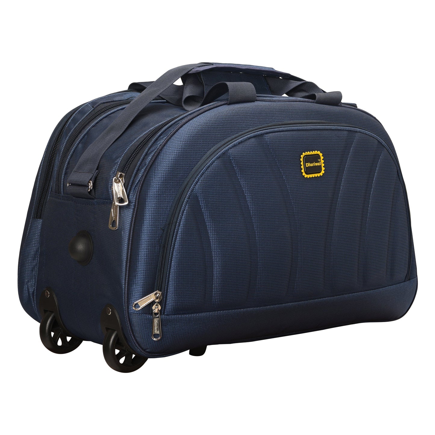 Dhariwal Rolling Duffle Bag [Size 24"] [Capacity(in L) 64L] [Model No. DB-702] Duffel Bags Mohanlal Jain (Dhariwal Bags) 