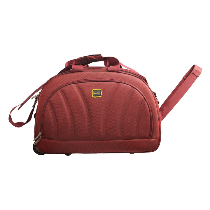 Dhariwal Rolling Duffle Bag [Size 24"] [Capacity(in L) 64L] [Model No. DB-702] Duffel Bags Mohanlal Jain (Dhariwal Bags) 