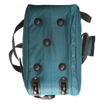 Dhariwal Rolling Duffle Bag [Size 24"] [Capacity(in L) 64L] [Model No. DB-702] Duffel Bags Mohanlal Jain (Dhariwal Bags) 