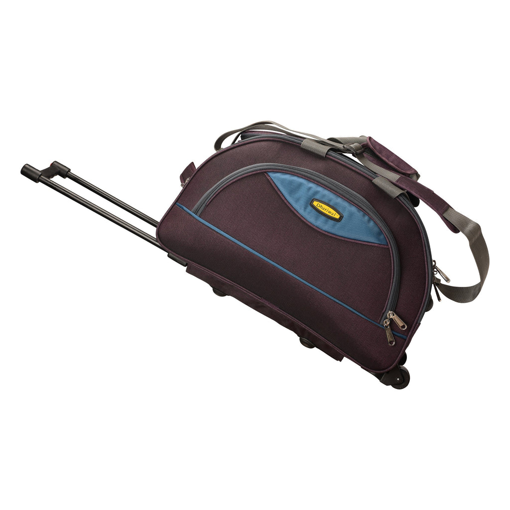 Dhariwal Rolling Trolley Duffle Bag [Size 20"] [Capacity(in L) 50L] [Model No. DB-704] Duffel Bags Dhariwal 