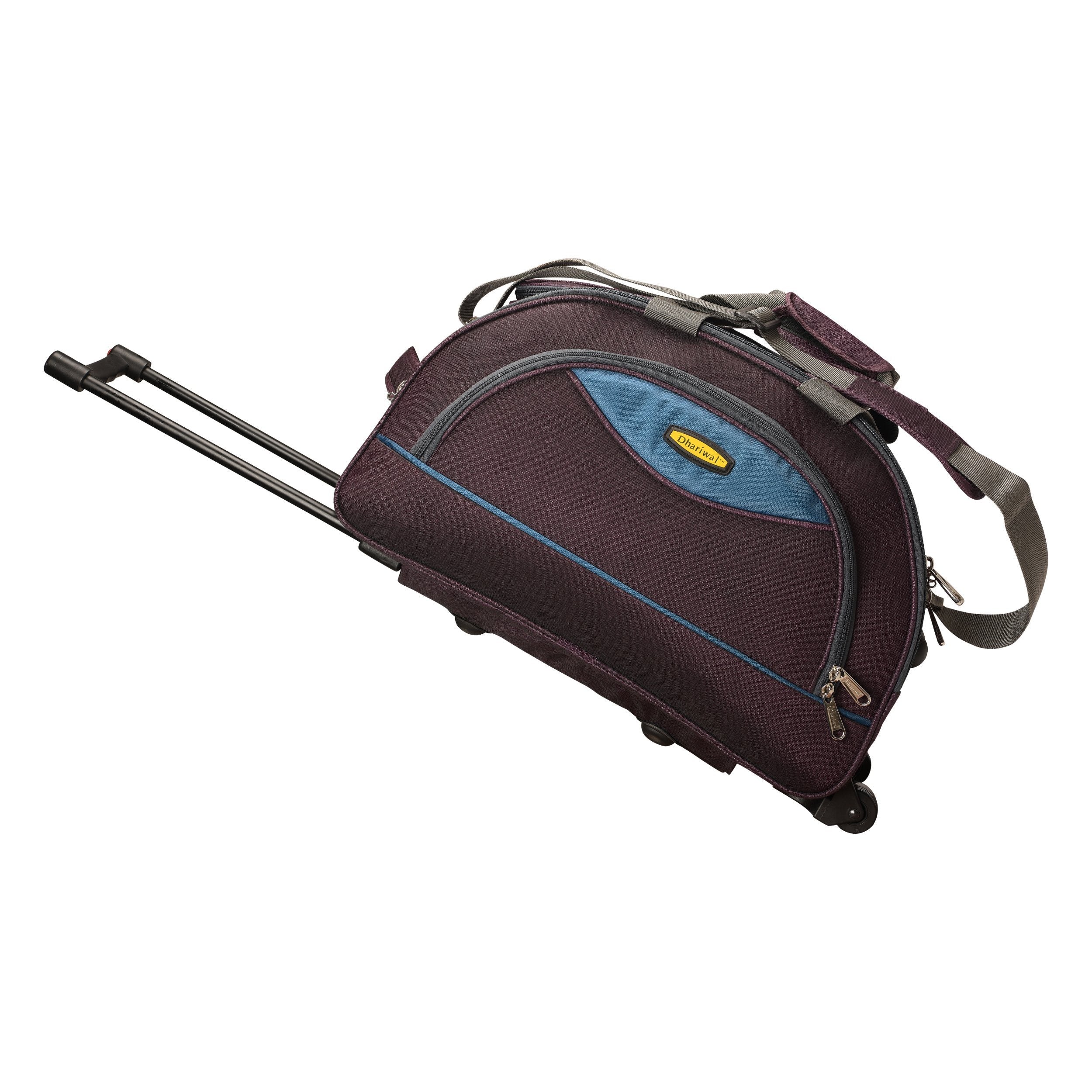 Dhariwal Rolling Trolley Duffle Bag [Size 24"] [Capacity(in L) 75L] [Model No. DB-703] Duffel Bags Dhariwal 
