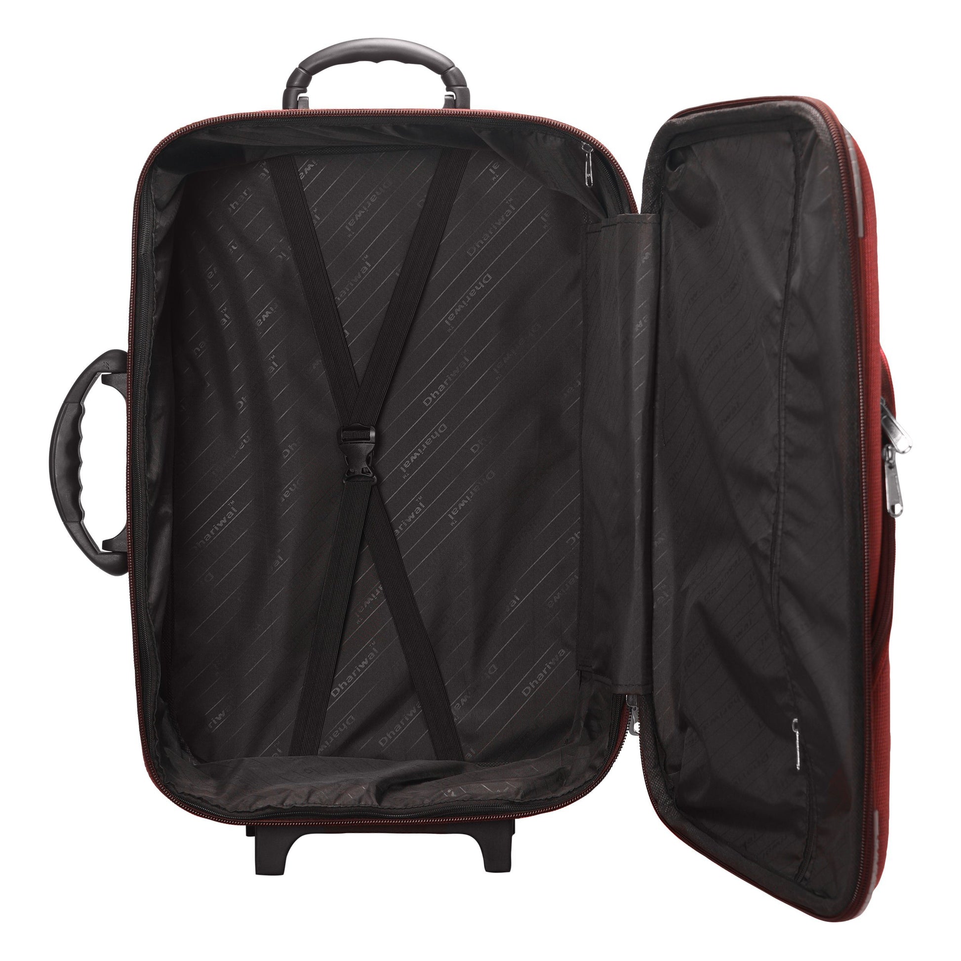 Dhariwal Rolling Trolley Suitcase 20" Cabin Bag 50L SC-803 Suitcases Mohanlal Jain (Dhariwal Bags) 