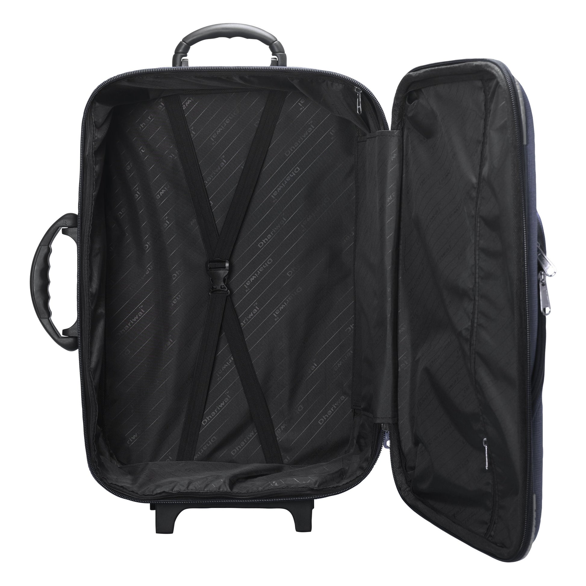 Dhariwal Rolling Trolley Suitcase 20" Cabin Bag 50L SC-803 Suitcases Mohanlal Jain (Dhariwal Bags) 