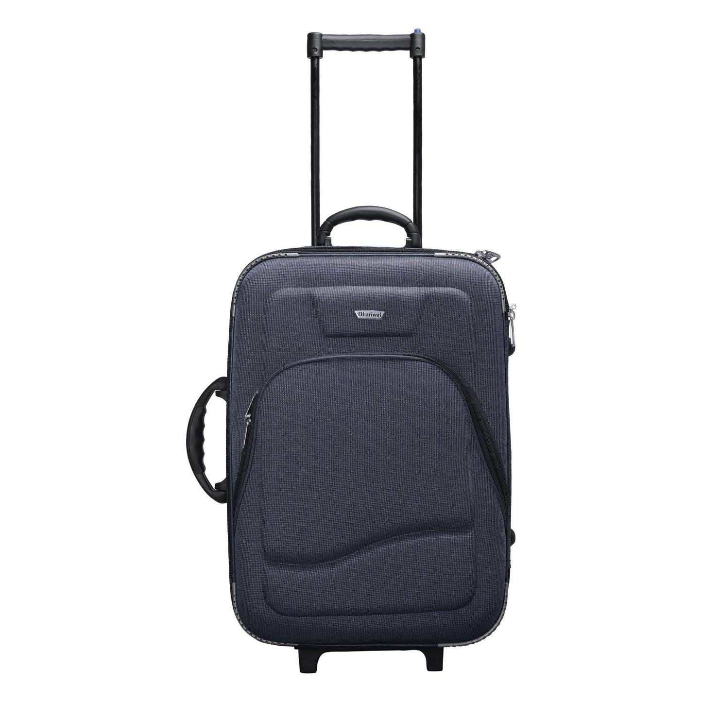 Dhariwal Rolling Trolley Suitcase 20" Cabin Bag 50L SC-803 Suitcases Mohanlal Jain (Dhariwal Bags) Blue 