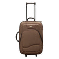 Dhariwal Rolling Trolley Suitcase 20" Cabin Bag 50L SC-803 Suitcases Mohanlal Jain (Dhariwal Bags) Brown 
