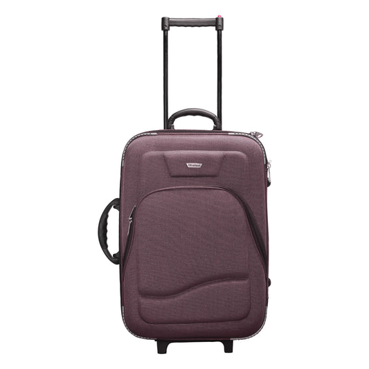 Dhariwal Rolling Trolley Suitcase 20" Cabin Bag 50L SC-803 Suitcases Mohanlal Jain (Dhariwal Bags) Purple 