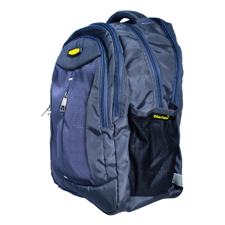 Dhariwal Triple Compartment Backpack with Rain Cover 39L BP-217 School Bags Mohanlal Jain (Dhariwal Bags) 