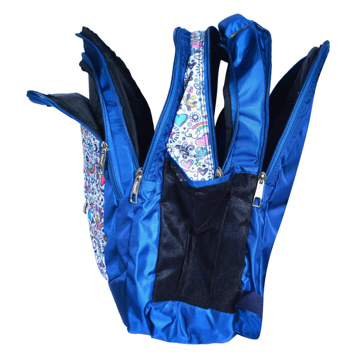 Dhariwal Triple Compartment Backpack with Rain Cover 39L BP-217 School Bags Mohanlal Jain (Dhariwal Bags) 