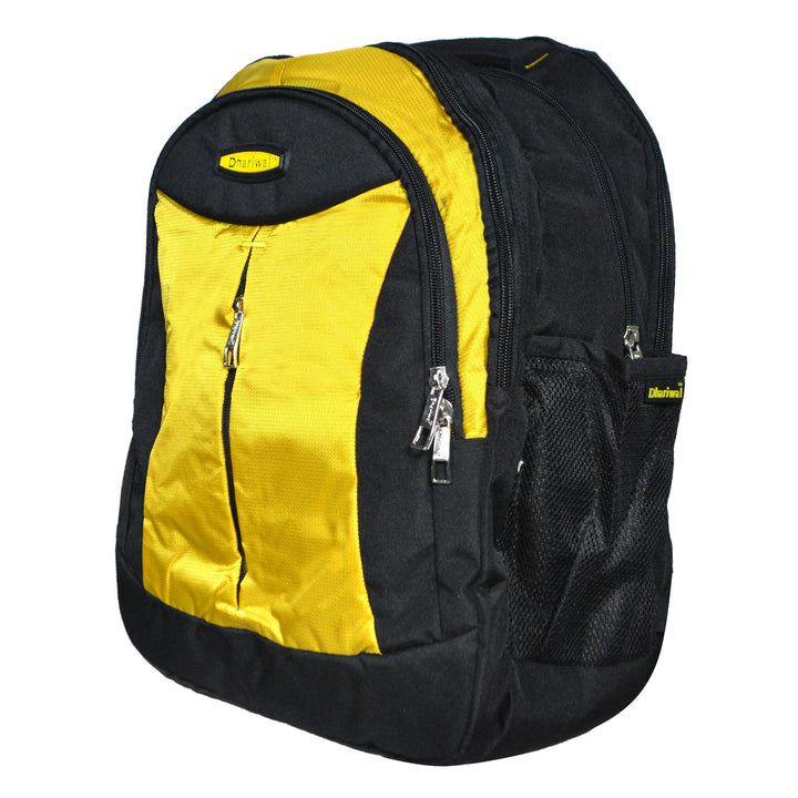 Dhariwal Triple Compartment Backpack with Rain Cover 39L BP-217 School Bags Mohanlal Jain (Dhariwal Bags) 