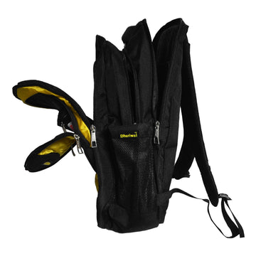Dhariwal Triple Compartment Backpack with Rain Cover 39L BP-217 School Bags Mohanlal Jain (Dhariwal Bags) 