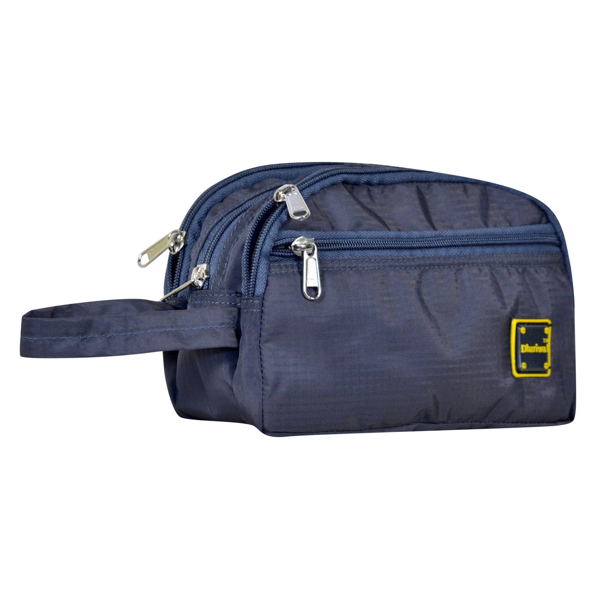 Dhariwal Triple Compartment Shaving kit | toiletry bag for Cosmetics,Gadgets, Fashion Accessories, Keys SHK-1004 Shaving Kit Dhariwal 