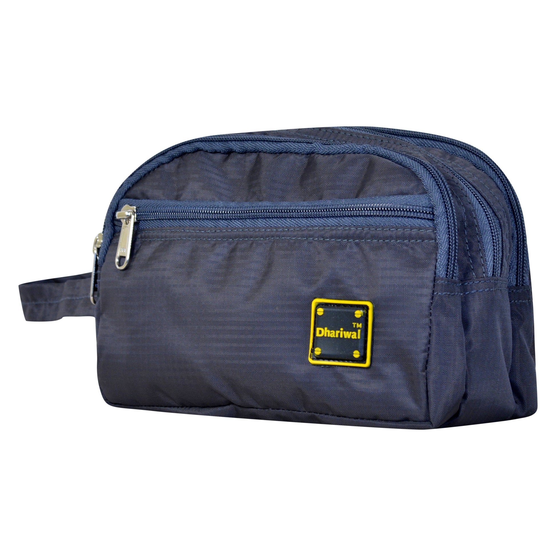 Dhariwal Triple Compartment Shaving kit | toiletry bag for Cosmetics,Gadgets, Fashion Accessories, Keys SHK-1004 Shaving Kit Dhariwal 