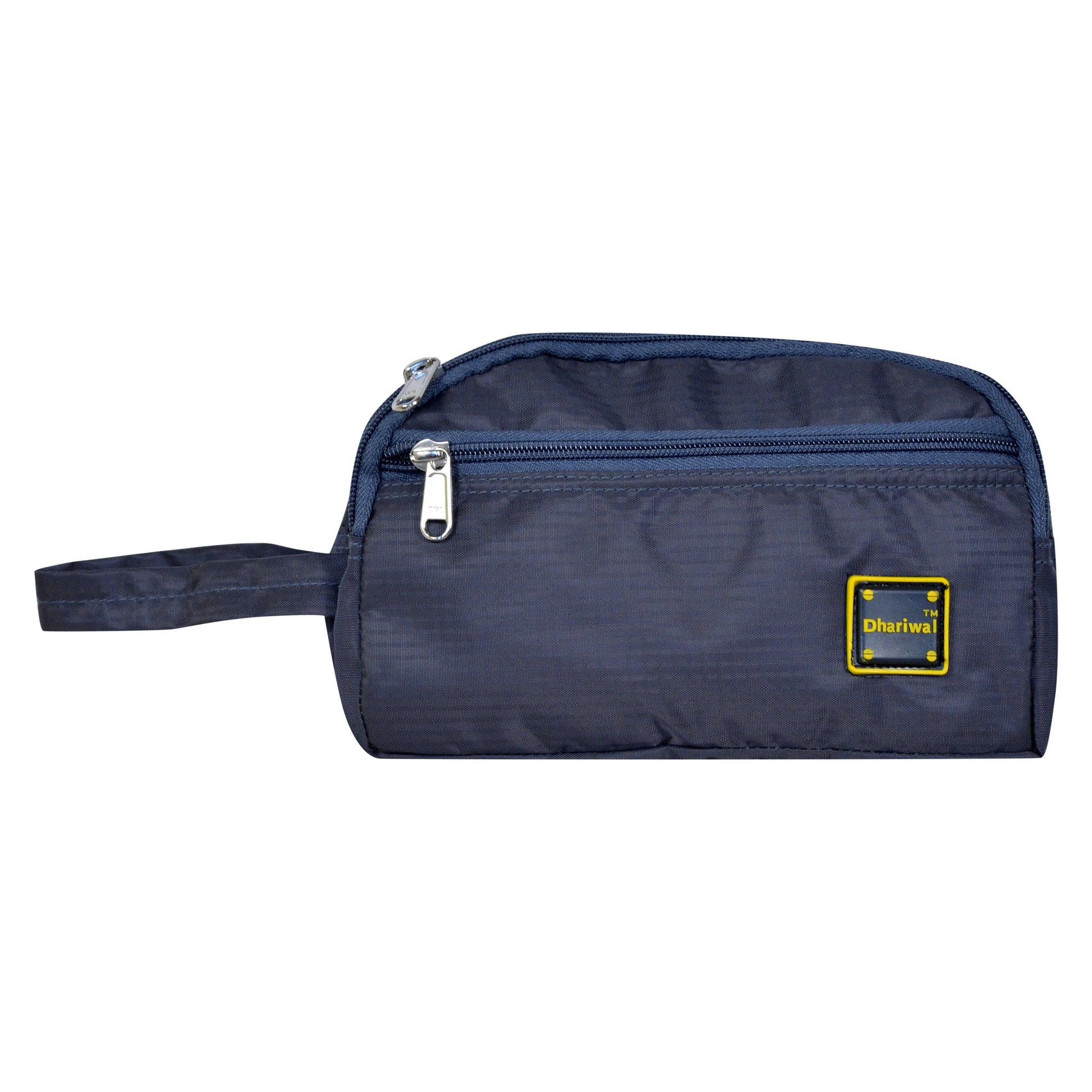 Dhariwal Triple Compartment Shaving kit | toiletry bag for Cosmetics,Gadgets, Fashion Accessories, Keys SHK-1004 Shaving Kit Dhariwal Grey 