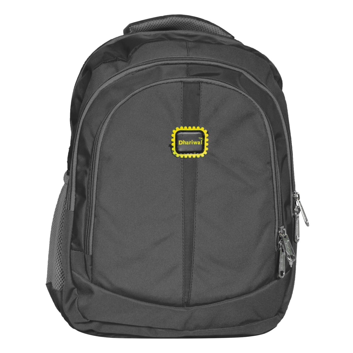 Dhariwal Ultra Light Weight Kids Unisex Dual Compartment School Backpack 25L SCB-315 School Bags Dhariwal Black 
