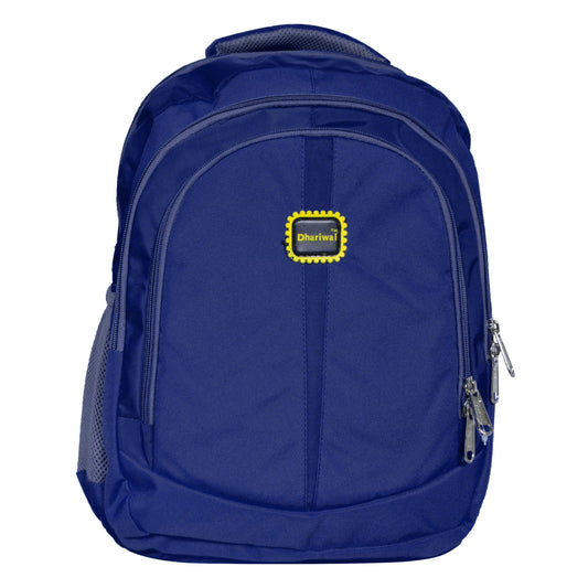 Dhariwal Ultra Light Weight Kids Unisex Dual Compartment School Backpack 25L SCB-315 School Bags Dhariwal Royal Blue 